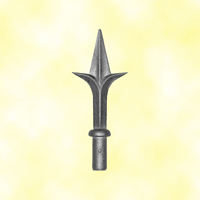 Pointe de lance aluminium 10mm