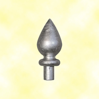 Pointe de lance aluminium 16mm