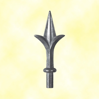 Pointe de lance aluminium 14,5mm