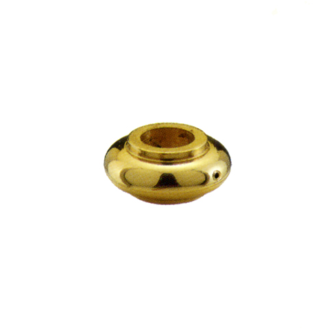 Garniture courte laiton poli 16mm FB1600 Garniture et manchon En laiton poli verni FB1600