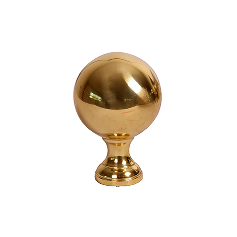 Boule escalier laiton poli H75mm FC1704 Boule et pommeau Pommeau laiton FC1704