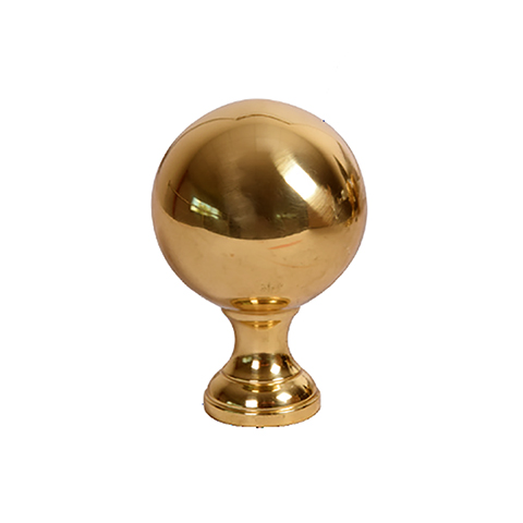 Boule escalier laiton poli H88mm FC1706 Boule et pommeau Pommeau laiton FC1706