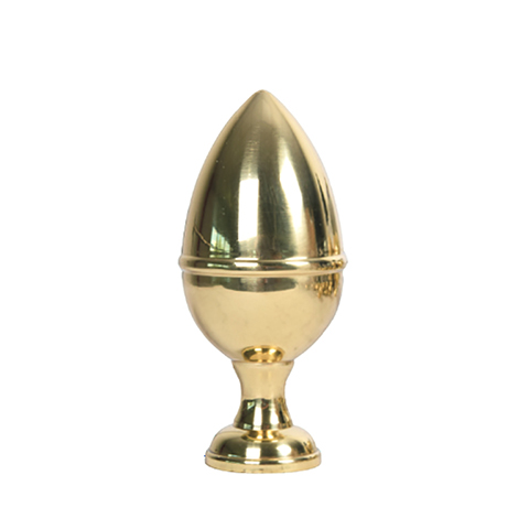 Pomme pin laiton poli H120mm FC1719 Boule et pommeau Pommeau laiton FC1719