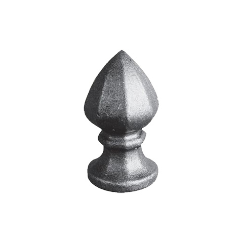 Pommeau acier forg H90mm FC1781 Boule et pommeau Pommeau acier FC1781