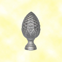 Pommeau aluminium H120mm