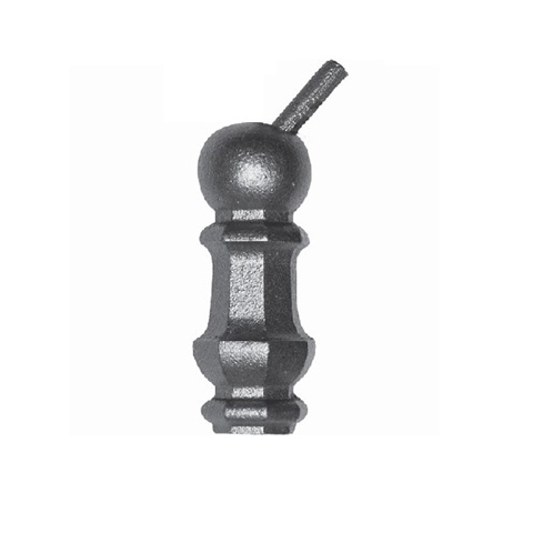 Chapiteau fonte hexa inclin FC1804 Accessoire d'escalier Chapiteau FC1804
