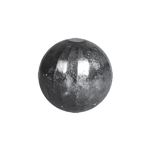 Bille boule  facette  60mm FD1825 Boule, Bille de forge Boule  facettes FD1825