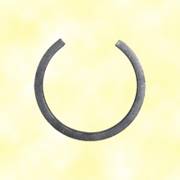 Cercle fer forg 110mm 16x8mm