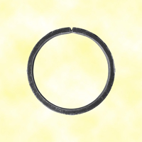 Cercle fer forg 100mm 20x6mm