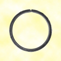 Cercle fer forg 125mm 20x8mm