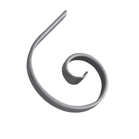 Volute demi C H115mm 14x6mm FE19261 Volute Volute demi C FE19261