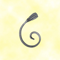 Volute demi C H120mm 12x6mm