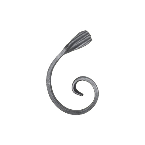 Volute demi C H120mm 12x6mm FE1927 Volute Volute demi C FE1927