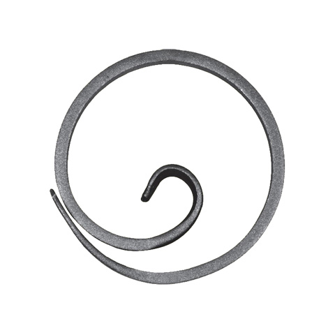 Escargot cercle 110mm 16x6mm FE1933 Cercle En acier escargot FE1933