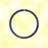Cercle fer forge 140mm 40x8mm