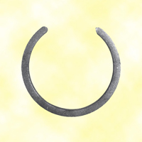 Cercle aluminium 100mm 14x5mm