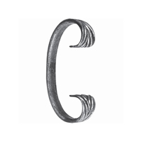Volute forge en C H120x75 14x6