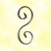 Volute forge en S H155 16x6