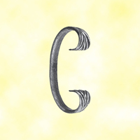 Volute forge en C H110 14x6