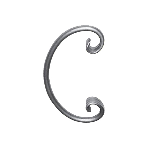 Volute forge en C H220 12 FF2099 Volute Volute extr patte d'oie FF2099