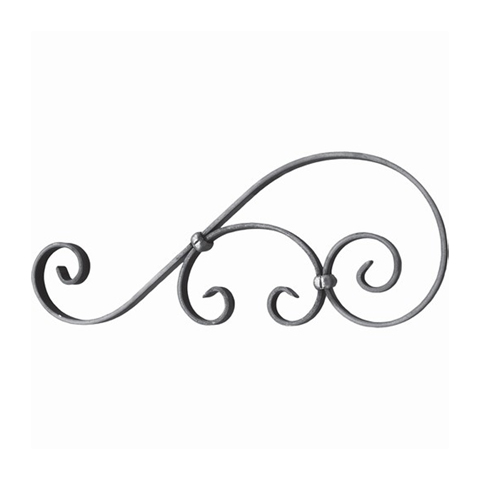 Volute assemble H470mm 20x6mm FF2154 Volute Volute assemble FF2154