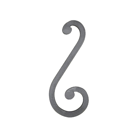 Volute noyaux en S H270mm 16x16mm FF2193 Volute Volute extrmit noyau FF2193