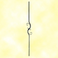 Balustre assembl H900mm 12x12mm
