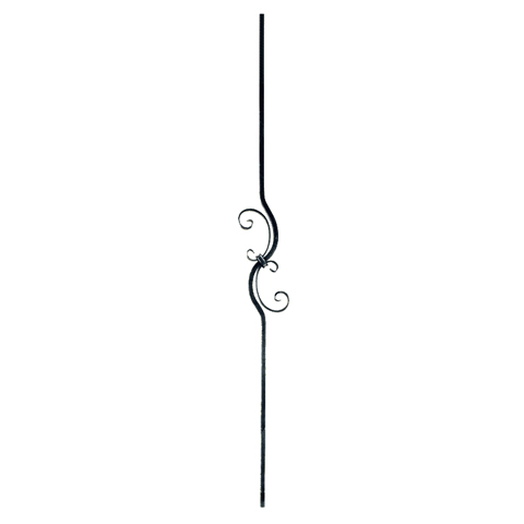 Balustre assembl H900mm 12x12mm FG2573 Balustre Acier assembl FG2573