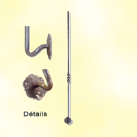 Balustre coud H1100mm 14mm