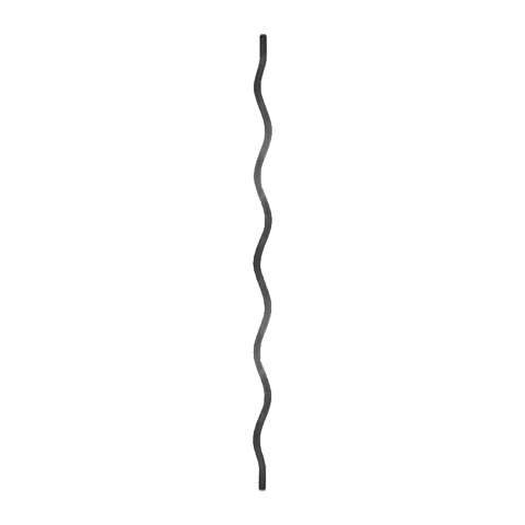 Balustre ondul H1150mm 12x12mm FG26427 Balustre Acier ondul FG26427