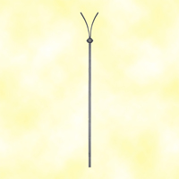 Balustre gothique H1200mm 14x14mm