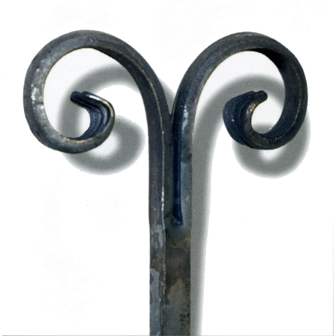 Balustre droitforg H1000mm 14x14mm FG2672 Balustre Acier forg FG2672