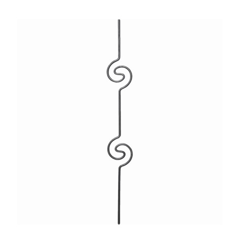 Balustre art dco H990mm 12mm FG2677 Balustre Acier artdco FG2677