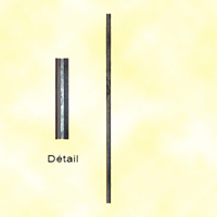 Balustre martel H1000mm  12mm