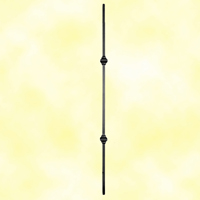 Balustre forg H1000mm 14x14mm