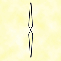 Balustre fantaisie H950mm 12mm