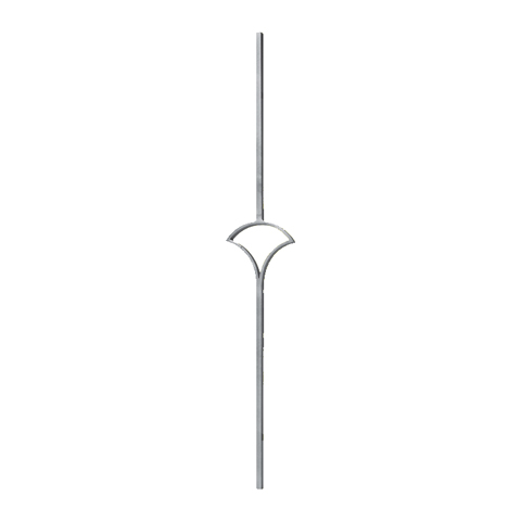 Balustre lotus H1000x170mm 14x14mm FG2855 Panneau dcoratif Panneau lotus FG2855