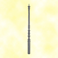 Poteau fonte base 60mm hauteur 1150mm