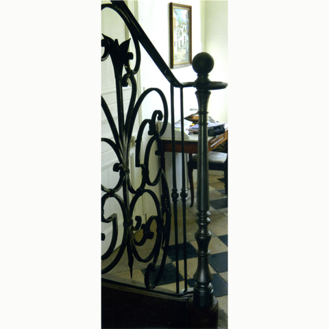 Poteau fonte base 90mm hauteur 1150mm FH2834 Poteau Poteau fonte FH2834