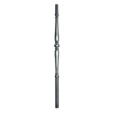Poteau tourn 40mm hauteur 1200mm FH2835 Poteau Poteau acier tourn FH2835