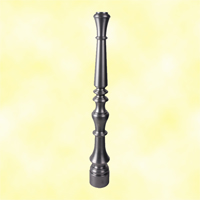 Poteau tourn 95mm hauteur 760mm