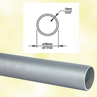 Tube de poteau 100mm lisse H3000mm