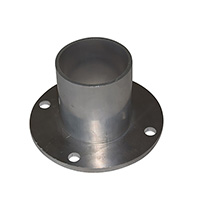 Fixation basse pour tube 100mm