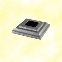 Cache scellement 80x80mm 35x35mm