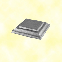 Cache scellement 80x80mm plein