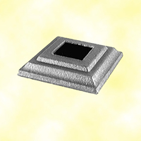 Cache scellement 100x100mm 50x50mm
