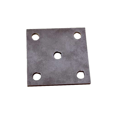 Plaque fixation 100x100mm trou 12mm FJ2906 Plaque de fixation Plaque acier FJ2906