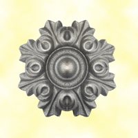 Rosace fonte 130mm