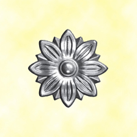 Rosace acier 55mm