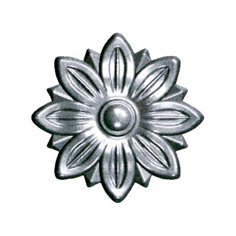Rosace acier 90mm FL3309 Palmette et rosace Rosace acier FL3309